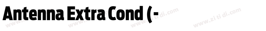 Antenna Extra Cond (字体转换